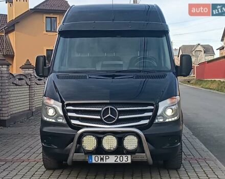 Черный Мерседес Sprinter, объемом двигателя 2.99 л и пробегом 320 тыс. км за 29750 $, фото 6 на Automoto.ua