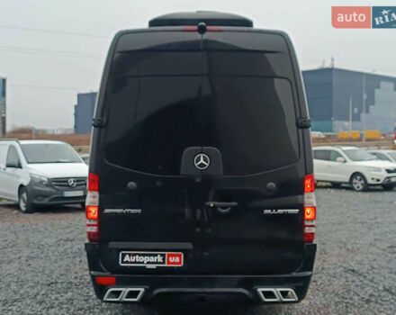 Черный Мерседес Sprinter, объемом двигателя 3 л и пробегом 218 тыс. км за 35790 $, фото 10 на Automoto.ua