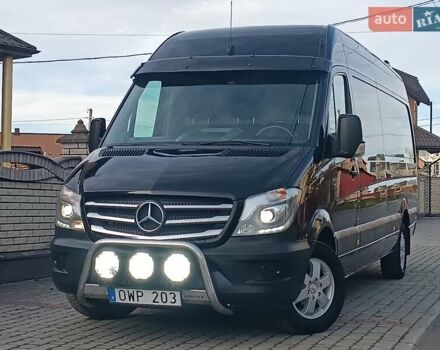 Черный Мерседес Sprinter, объемом двигателя 2.99 л и пробегом 320 тыс. км за 29750 $, фото 2 на Automoto.ua