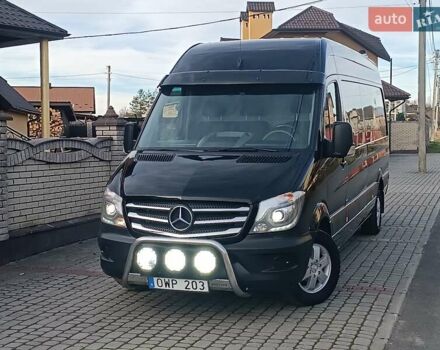 Черный Мерседес Sprinter, объемом двигателя 2.99 л и пробегом 320 тыс. км за 29750 $, фото 1 на Automoto.ua