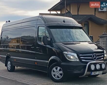 Черный Мерседес Sprinter, объемом двигателя 2.99 л и пробегом 320 тыс. км за 29750 $, фото 22 на Automoto.ua