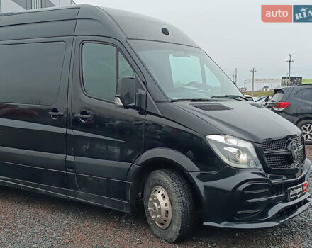 Черный Мерседес Sprinter, объемом двигателя 3 л и пробегом 218 тыс. км за 35790 $, фото 18 на Automoto.ua