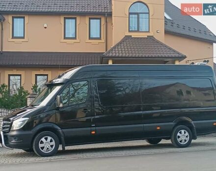 Черный Мерседес Sprinter, объемом двигателя 2.99 л и пробегом 320 тыс. км за 29750 $, фото 5 на Automoto.ua