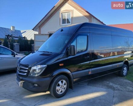Чорний Мерседес Sprinter, об'ємом двигуна 3 л та пробігом 344 тис. км за 26850 $, фото 1 на Automoto.ua