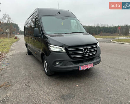 Черный Мерседес Sprinter, объемом двигателя 2.2 л и пробегом 370 тыс. км за 23800 $, фото 32 на Automoto.ua