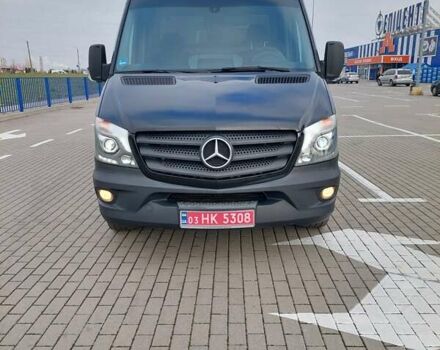 Черный Мерседес Sprinter, объемом двигателя 3 л и пробегом 280 тыс. км за 34822 $, фото 12 на Automoto.ua