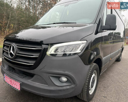 Черный Мерседес Sprinter, объемом двигателя 2.2 л и пробегом 370 тыс. км за 23800 $, фото 12 на Automoto.ua