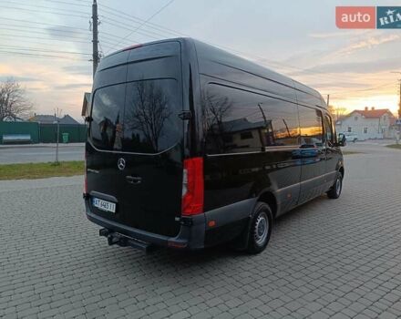 Черный Мерседес Sprinter, объемом двигателя 3 л и пробегом 196 тыс. км за 39900 $, фото 12 на Automoto.ua