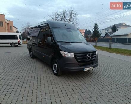 Черный Мерседес Sprinter, объемом двигателя 3 л и пробегом 196 тыс. км за 39900 $, фото 17 на Automoto.ua