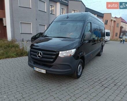Черный Мерседес Sprinter, объемом двигателя 3 л и пробегом 196 тыс. км за 39900 $, фото 2 на Automoto.ua