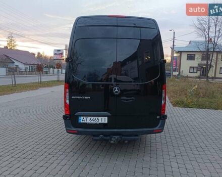 Черный Мерседес Sprinter, объемом двигателя 3 л и пробегом 196 тыс. км за 39900 $, фото 10 на Automoto.ua