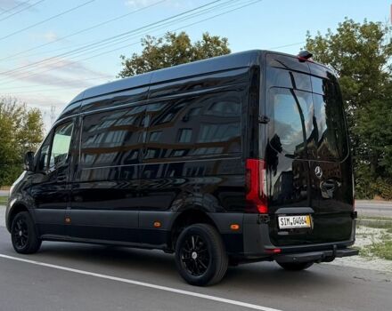 Черный Мерседес Sprinter, объемом двигателя 2.2 л и пробегом 250 тыс. км за 27900 $, фото 5 на Automoto.ua
