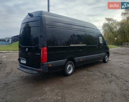 Черный Мерседес Sprinter, объемом двигателя 2.2 л и пробегом 282 тыс. км за 22800 $, фото 7 на Automoto.ua