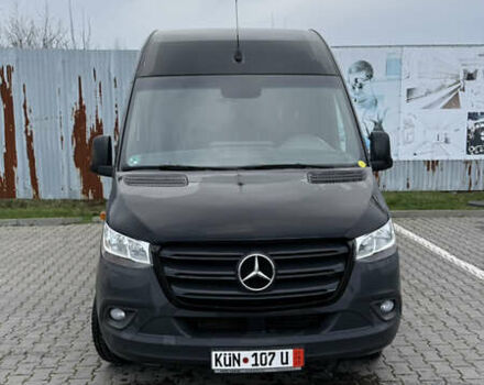 Черный Мерседес Sprinter, объемом двигателя 2.14 л и пробегом 170 тыс. км за 28975 $, фото 9 на Automoto.ua