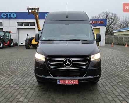Чорний Мерседес Sprinter, об'ємом двигуна 3 л та пробігом 265 тис. км за 37500 $, фото 1 на Automoto.ua