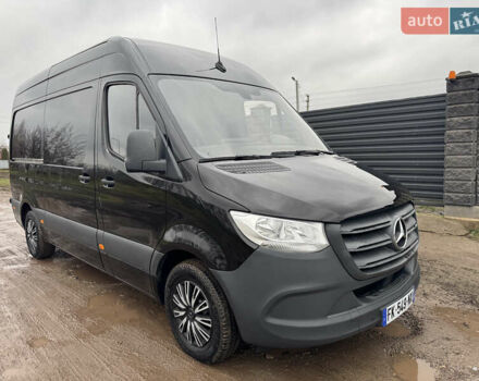 Черный Мерседес Sprinter, объемом двигателя 2.2 л и пробегом 204 тыс. км за 27500 $, фото 2 на Automoto.ua