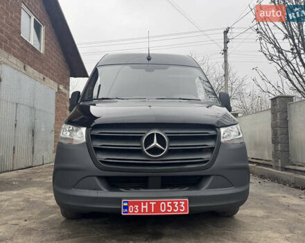 Черный Мерседес Sprinter, объемом двигателя 2.2 л и пробегом 288 тыс. км за 27700 $, фото 6 на Automoto.ua
