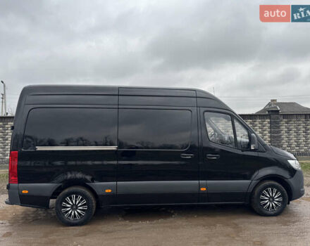Черный Мерседес Sprinter, объемом двигателя 2.2 л и пробегом 204 тыс. км за 27500 $, фото 5 на Automoto.ua