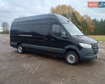 Черный Мерседес Sprinter, объемом двигателя 2.2 л и пробегом 282 тыс. км за 22800 $, фото 10 на Automoto.ua