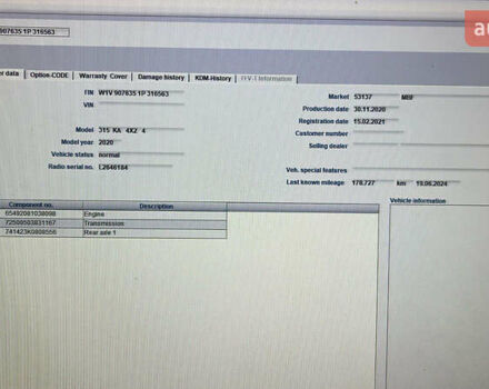 Черный Мерседес Sprinter, объемом двигателя 2 л и пробегом 259 тыс. км за 31900 $, фото 1 на Automoto.ua