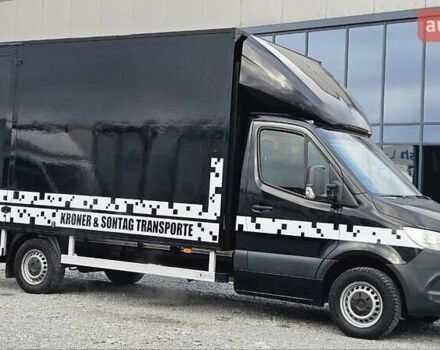 Черный Мерседес Sprinter, объемом двигателя 2.2 л и пробегом 163 тыс. км за 25800 $, фото 2 на Automoto.ua