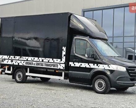 Черный Мерседес Sprinter, объемом двигателя 2.2 л и пробегом 163 тыс. км за 25800 $, фото 1 на Automoto.ua