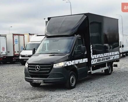 Черный Мерседес Sprinter, объемом двигателя 2.2 л и пробегом 163 тыс. км за 25800 $, фото 8 на Automoto.ua