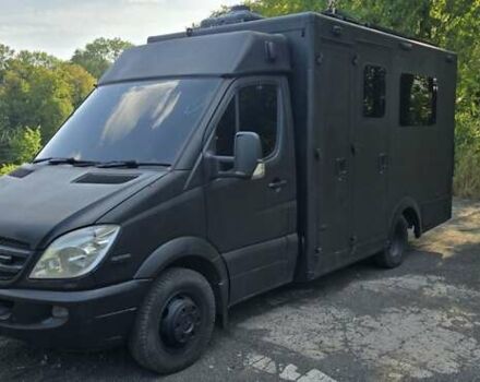 Чорний Мерседес Sprinter, об'ємом двигуна 3 л та пробігом 350 тис. км за 8000 $, фото 8 на Automoto.ua