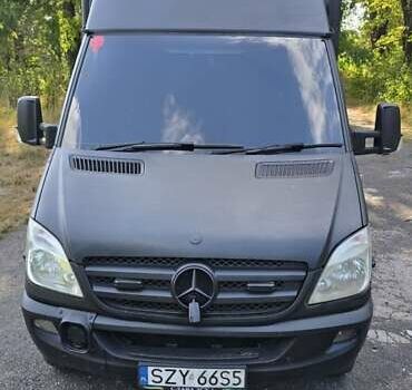 Чорний Мерседес Sprinter, об'ємом двигуна 3 л та пробігом 350 тис. км за 8000 $, фото 9 на Automoto.ua