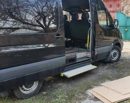 Черный Мерседес Sprinter, объемом двигателя 2.14 л и пробегом 161 тыс. км за 29900 $, фото 4 на Automoto.ua