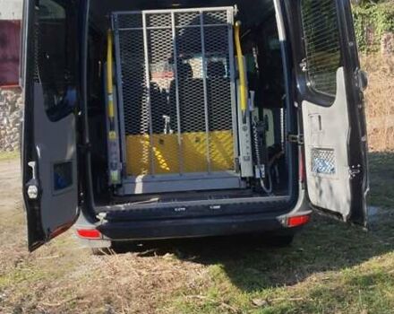Черный Мерседес Sprinter, объемом двигателя 2.14 л и пробегом 161 тыс. км за 29900 $, фото 7 на Automoto.ua
