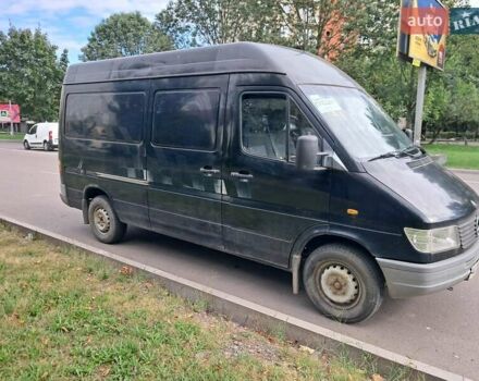 Черный Мерседес Sprinter, объемом двигателя 2.9 л и пробегом 306 тыс. км за 7500 $, фото 5 на Automoto.ua