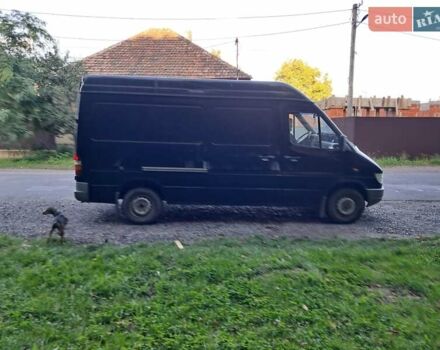 Черный Мерседес Sprinter, объемом двигателя 2.9 л и пробегом 306 тыс. км за 7500 $, фото 3 на Automoto.ua