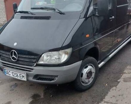Черный Мерседес Sprinter, объемом двигателя 2.69 л и пробегом 591 тыс. км за 11000 $, фото 13 на Automoto.ua