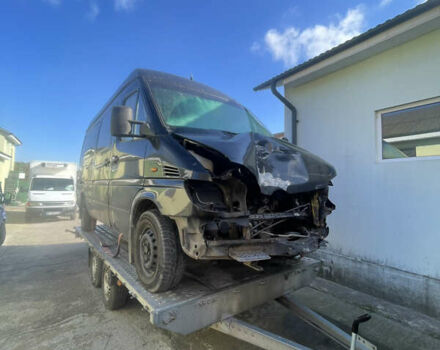 Мерседес Sprinter 2001 в Горохов на Automoto.ua Черный Мерседес Sprinter, объемом двигателя 2.15 л и пробегом 450 тыс. км за 4300 $, фото 3 на Automoto.ua