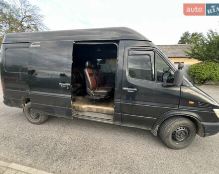 Черный Мерседес Sprinter, объемом двигателя 2.1 л и пробегом 450 тыс. км за 7000 $, фото 1 на Automoto.ua