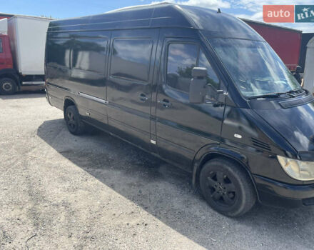 Черный Мерседес Sprinter, объемом двигателя 2.7 л и пробегом 938 тыс. км за 8500 $, фото 2 на Automoto.ua