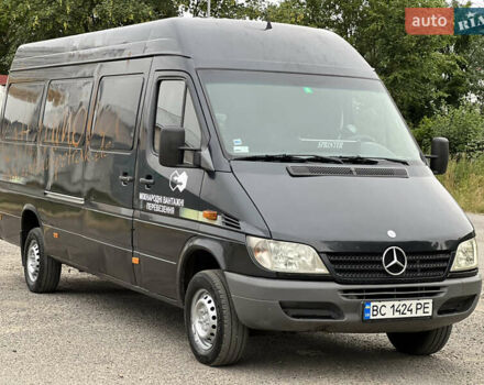 Чорний Мерседес Sprinter, об'ємом двигуна 2.69 л та пробігом 600 тис. км за 9600 $, фото 3 на Automoto.ua