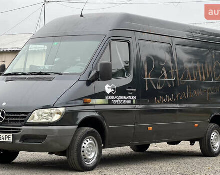 Чорний Мерседес Sprinter, об'ємом двигуна 2.69 л та пробігом 600 тис. км за 9600 $, фото 4 на Automoto.ua