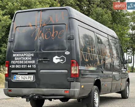 Чорний Мерседес Sprinter, об'ємом двигуна 2.69 л та пробігом 600 тис. км за 9600 $, фото 6 на Automoto.ua