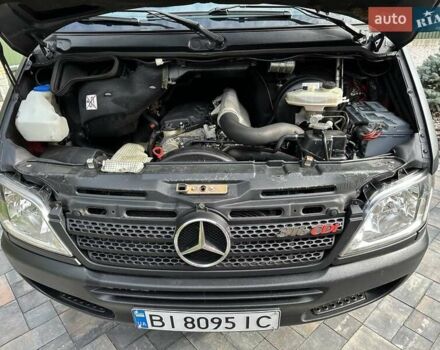 Черный Мерседес Sprinter, объемом двигателя 2.69 л и пробегом 225 тыс. км за 23000 $, фото 13 на Automoto.ua