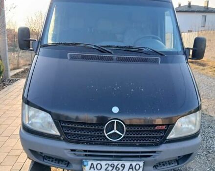 Черный Мерседес Sprinter, объемом двигателя 2.1 л и пробегом 724 тыс. км за 7000 $, фото 5 на Automoto.ua