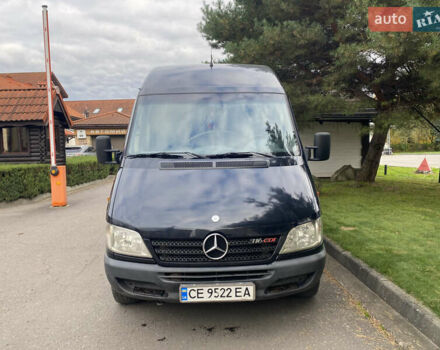 Черный Мерседес Sprinter, объемом двигателя 2.7 л и пробегом 298 тыс. км за 12999 $, фото 58 на Automoto.ua