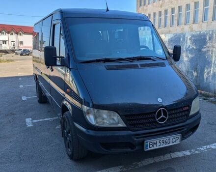 Черный Мерседес Sprinter, объемом двигателя 2.1 л и пробегом 700 тыс. км за 8500 $, фото 1 на Automoto.ua