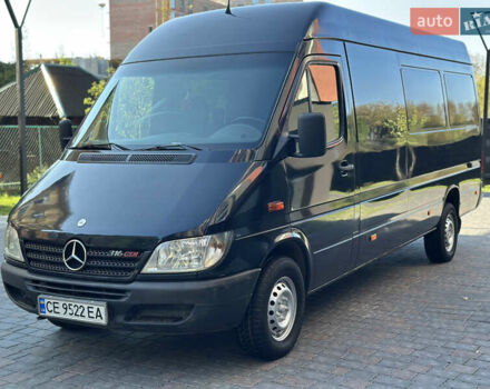 Черный Мерседес Sprinter, объемом двигателя 2.69 л и пробегом 296 тыс. км за 12950 $, фото 10 на Automoto.ua