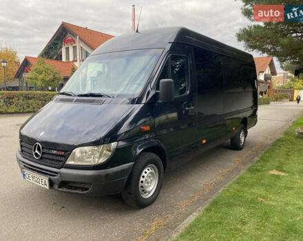 Черный Мерседес Sprinter, объемом двигателя 2.7 л и пробегом 298 тыс. км за 12999 $, фото 17 на Automoto.ua