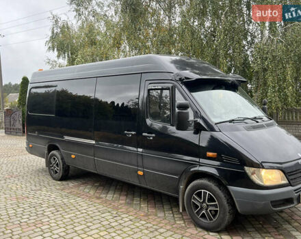 Черный Мерседес Sprinter, объемом двигателя 2.2 л и пробегом 15 тыс. км за 11800 $, фото 2 на Automoto.ua