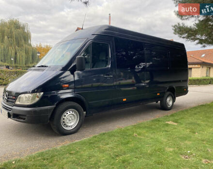 Черный Мерседес Sprinter, объемом двигателя 2.7 л и пробегом 298 тыс. км за 12999 $, фото 61 на Automoto.ua