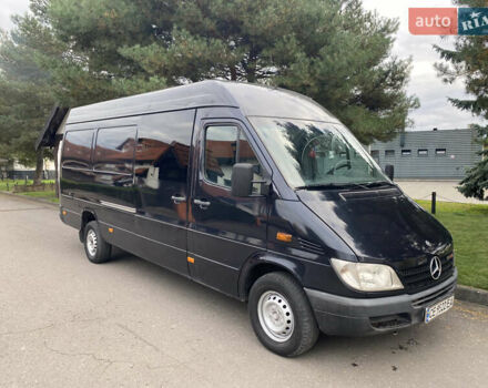 Черный Мерседес Sprinter, объемом двигателя 2.7 л и пробегом 298 тыс. км за 12999 $, фото 56 на Automoto.ua