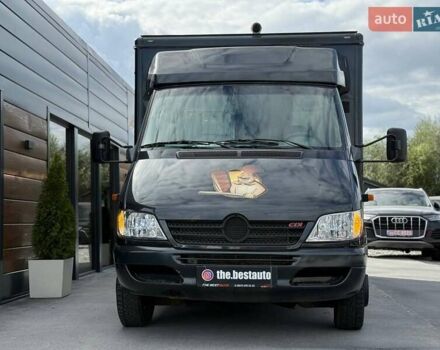 Черный Мерседес Sprinter, объемом двигателя 2.15 л и пробегом 320 тыс. км за 23000 $, фото 9 на Automoto.ua
